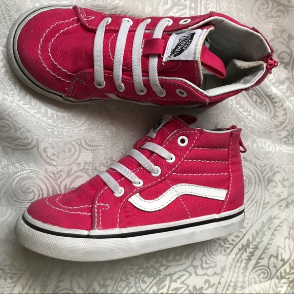 girls vans size 9